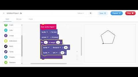 Different shapes in Edublocks