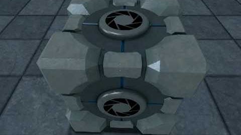 Animated Companion Cube