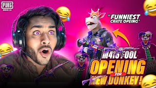 🔥 M416 Fool Crate Opening For New Donkey 😂 Funniest + Luckiest Crate Opening Ever