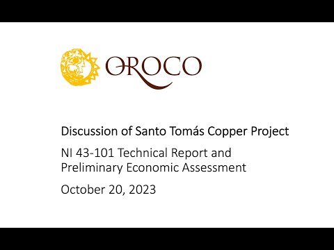 Oroco Resource Corp video thumbnail