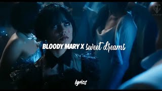 Lady Gaga X Enrythmics - Bloody Mary x Sweat Dreams (Mashup | Lyrics) Resimi