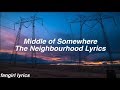 Middle of Somewhere || The Neighbourhood Lyrics