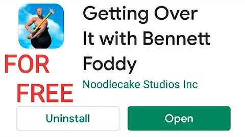 how to download getting over it for free | android and ios |