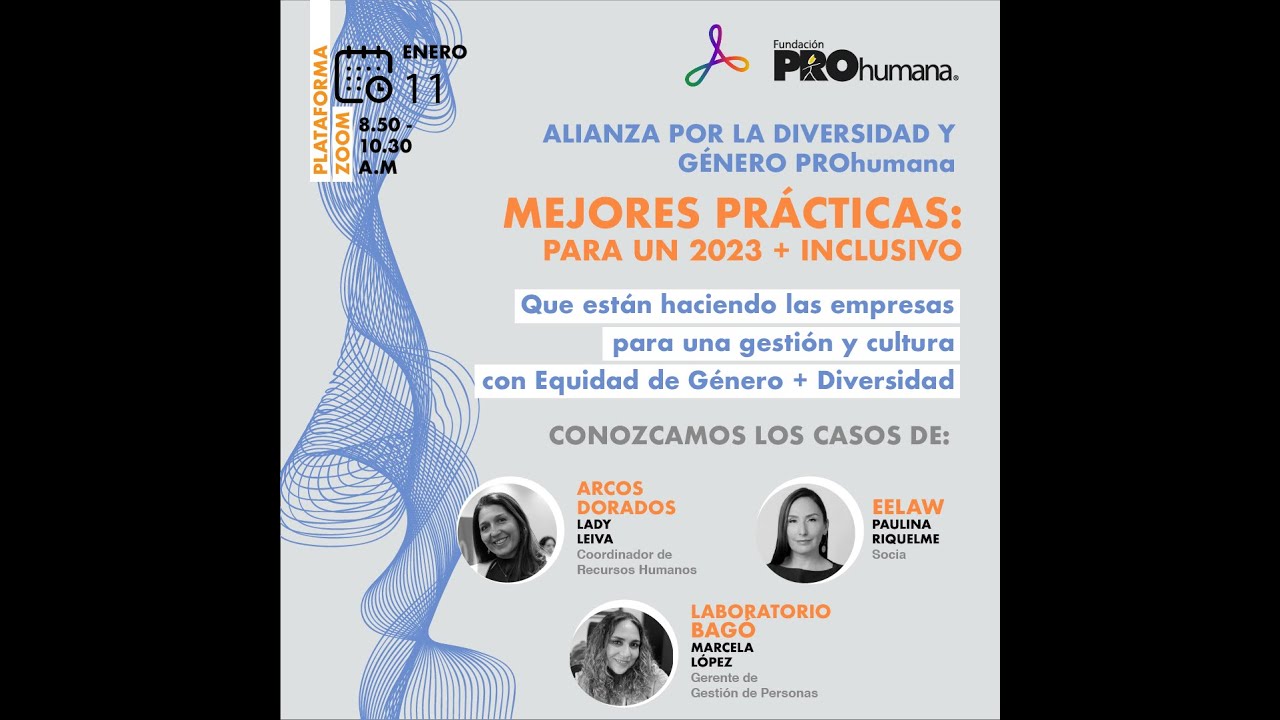 📌 Webinar Alianza por la Diversidad y Género: Mejores Prácticas para un ...