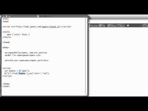 JS 4U 136: JQuery Find Part 2