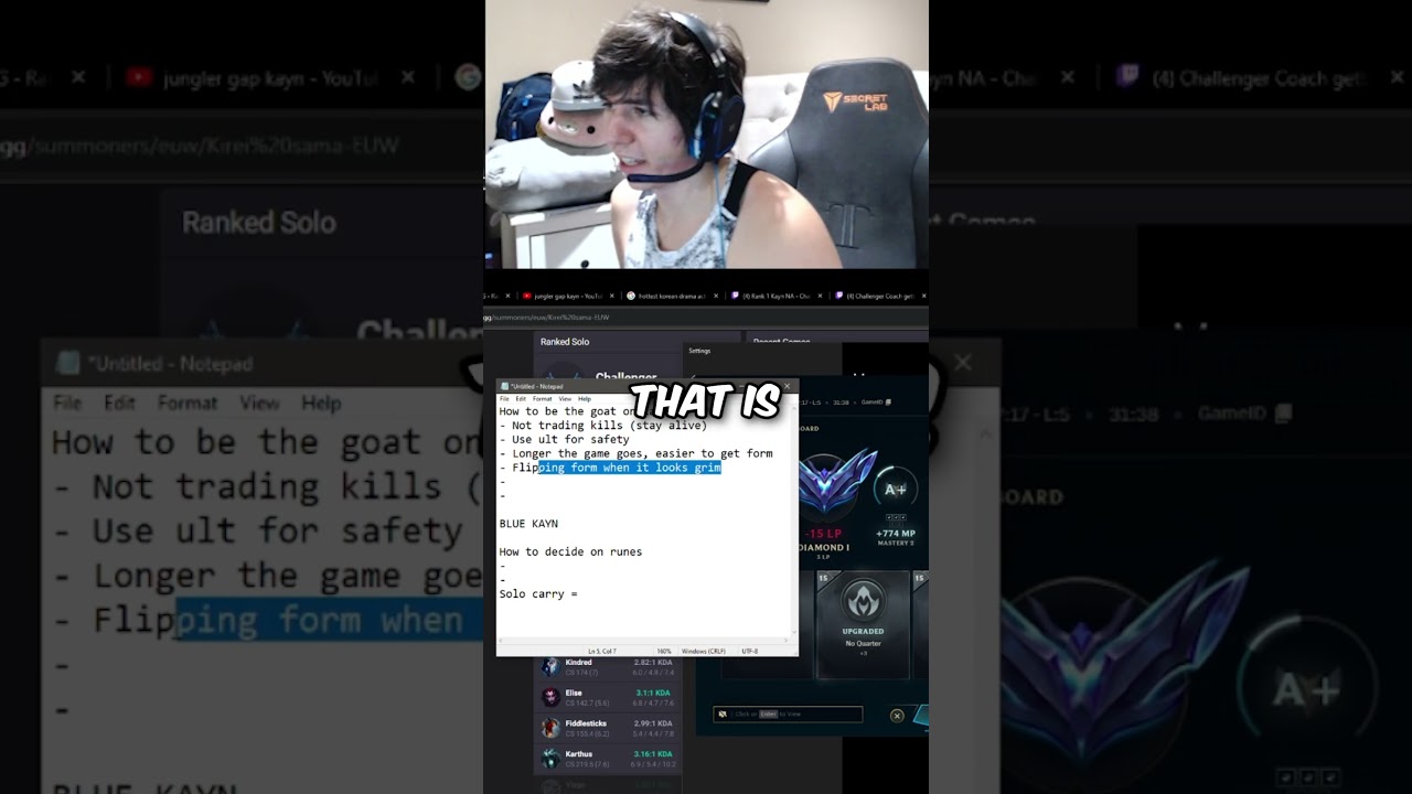 ULTIMATE KAYN GUIDE!!!