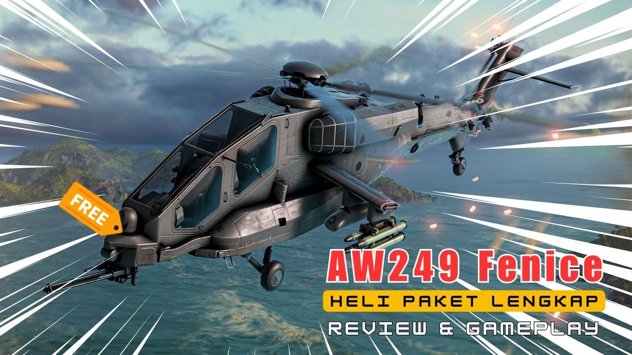 Heli Gratis Paket Lengkap! AW249 Fenice | Modern Warships Review & Game Play