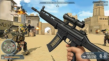 Counter Terrorist Missions of Gun Shooting Games Part 7 - Android Gameplay #fps