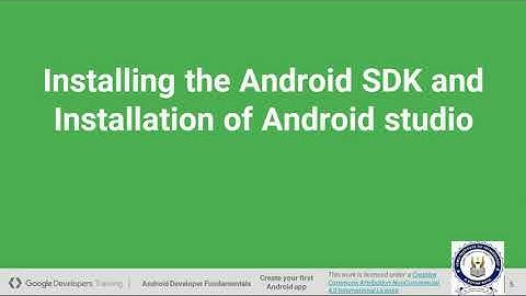 Installation of Android Studio and Eclipse