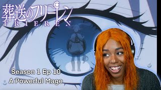 Frieren: Beyond Journey's End 1x10 | A Powerful Mage | REACTION/REVIEW