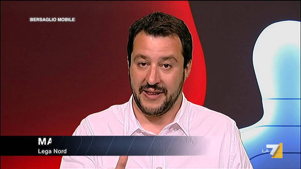 Intervista integrale a Salvini - (Bersaglio Mobile, 23/05/2014)