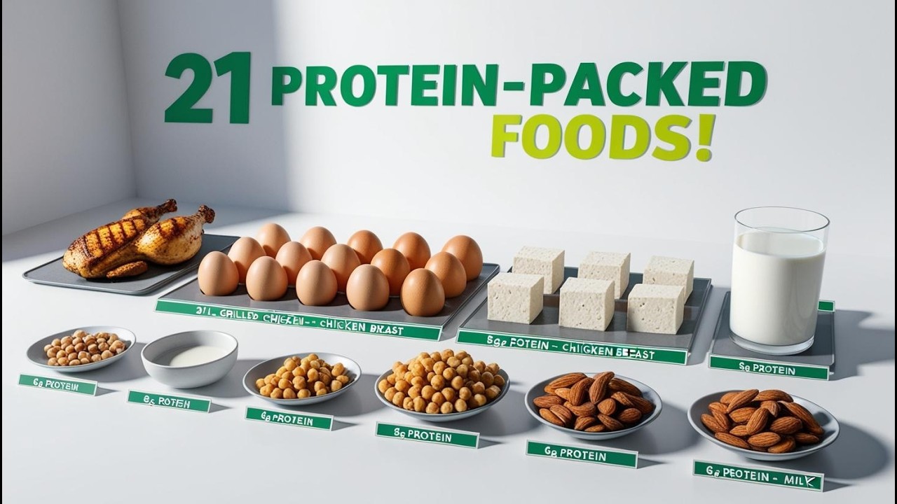Top 21 High Protein Foods (Protein For Weight Gain)
