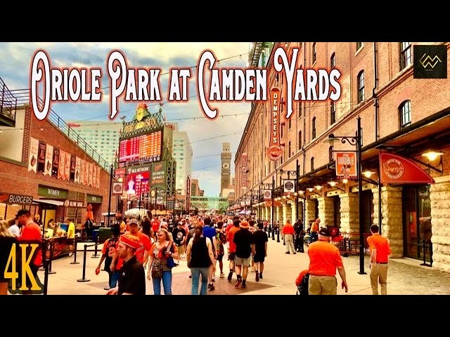 Oriole Park at Camden Yards Walk 4K - Best Ballpark in the Major