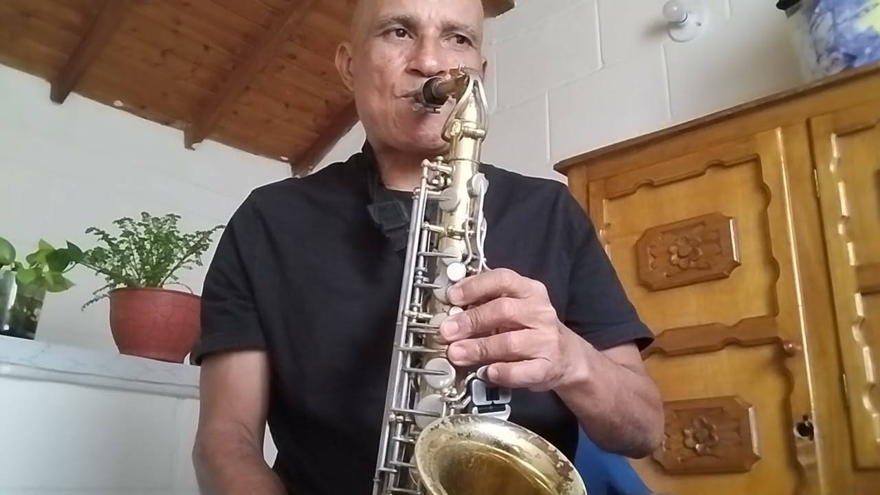 Учебное пособие по игре на альт-саксофоне: Донья Хуана (#Conjunto Bravo Марсело Ваги)