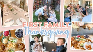 Hosting OUR FIRST Thanksgiving | Thanksgiving 2019 Vlog