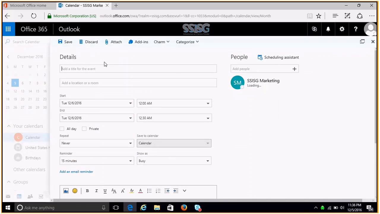 Office 365 Business Premium and Essentials Online Demonstration