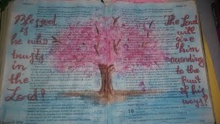Details Bible Art Journaling Jeremiah 17 Guide