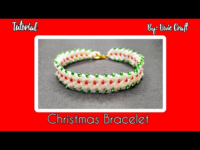 How to Make Christmas Theme Polymer Clay Slab Bracelet (Beginner Frien –  Crystals and Clay Jewelry DIY