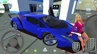 Car simulator M5 gameplay Taxi car driving 3D simulator games Android gameplay screenshot 5