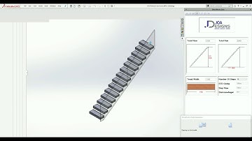 Staircase Configurator | Online Product Configurator | Design Automation SolidWorks | DriveWorks