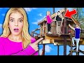 24 Hours inside a TREEHOUSE Escape Room in Real Life! Game Master Spy RZ Twin Trap!