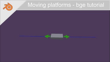 How to create Moving platforms - bge Tutorial