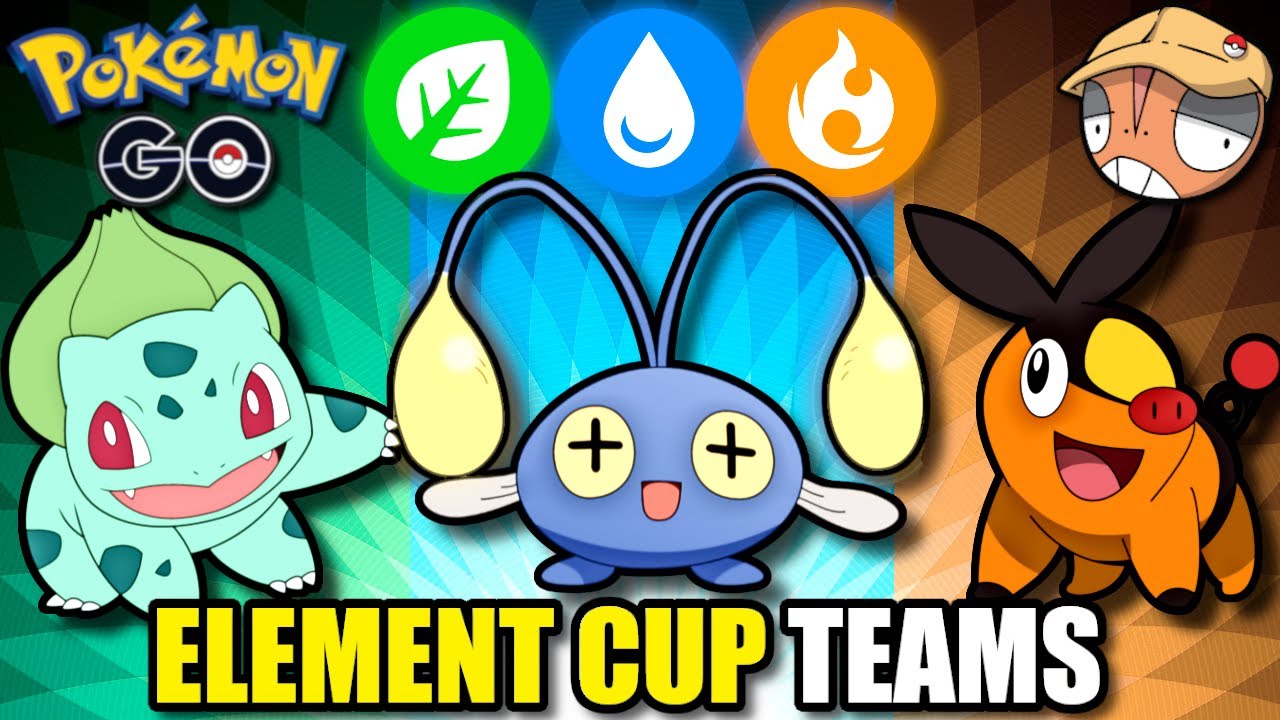 3 STRONG TEAMS for the *ELEMENT CUP*! [Pokemon GO Battle League] YouTube