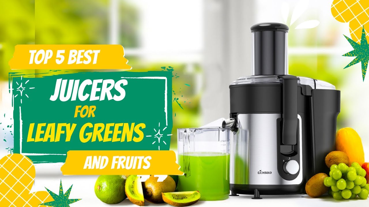 Top 5 Best Juicers for Leafy Greens And Fruits YouTube