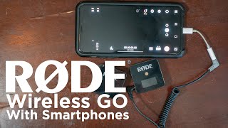Rode Wireless GO with a Iphone / Smartphone