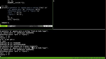 Complementando a aula 11 do curso do Fernando sobre Ponteiros (parte 1)