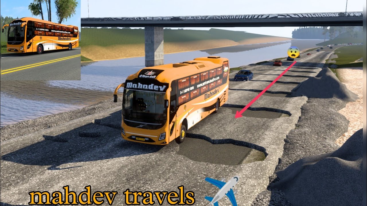 mahdev travels. Jodhpur to Bangalore video Volvo bus mod 