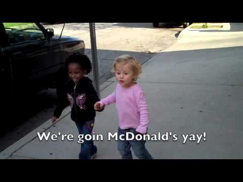 McDonald's toddler spec commercial