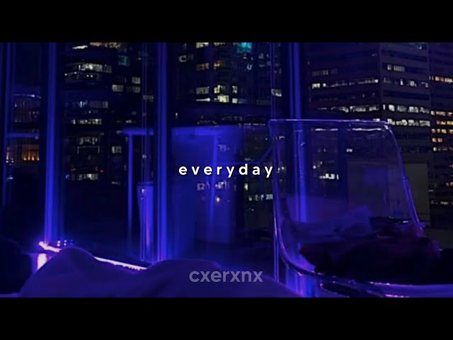 ariana grande ft. future - everyday (sped up + reverb) class=