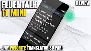 Fluentalk T1 Mini Portable Language Translator Review