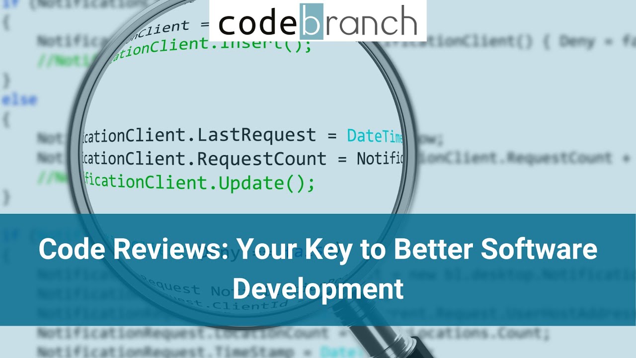 Code Reviews: Your key to Better Software Development - YouTube