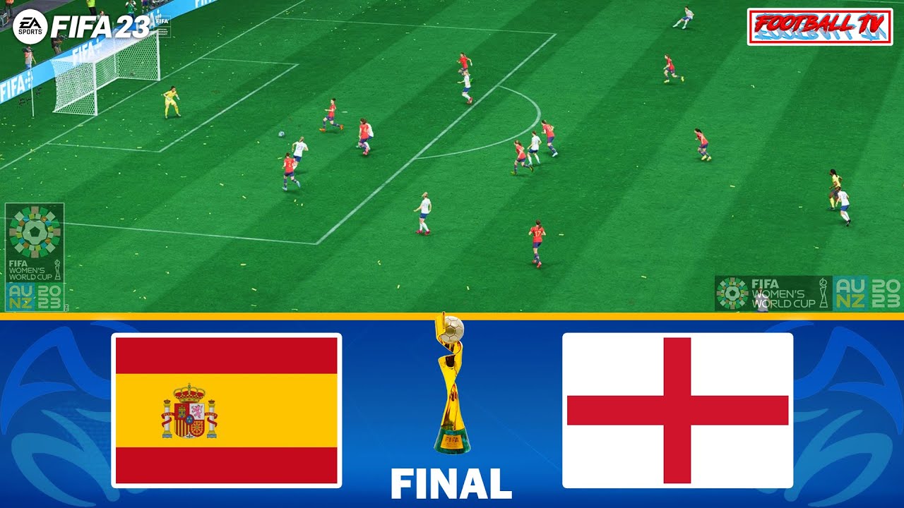 FIFA 23 - Spain vs England Final - FIFA Women's World Cup 2023 | PC Gameplay | EA Sports