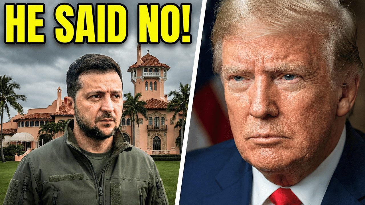 Trump’s Mar-a-Lago ULTIMATUM: Rejects Europe’s War Plan