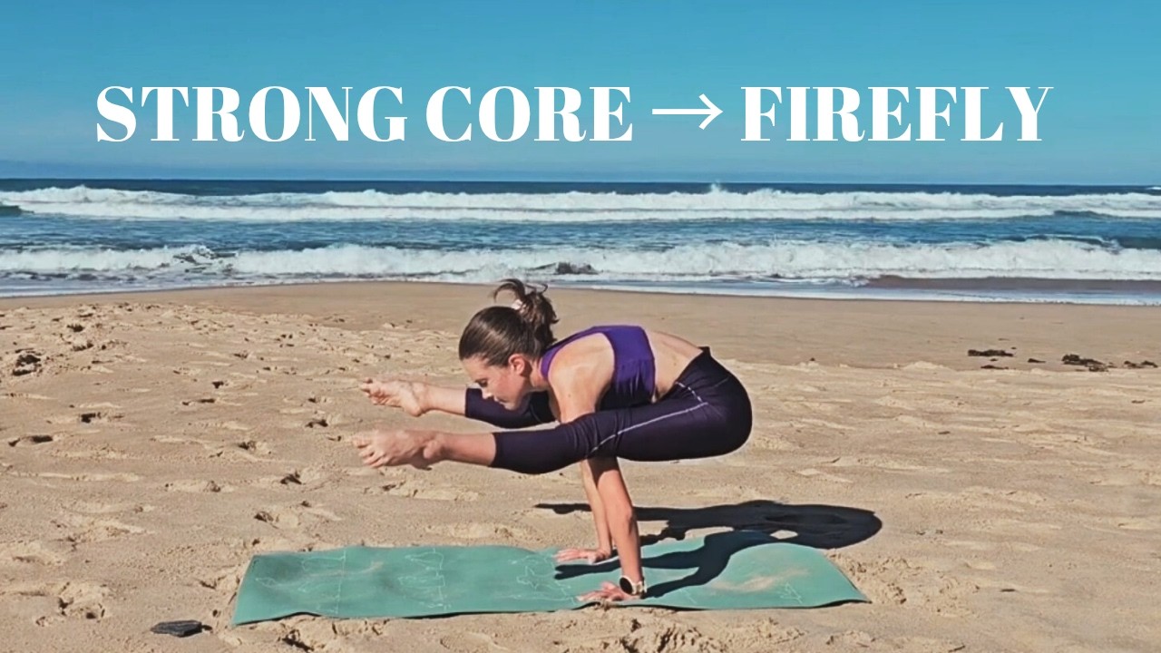 Strong Core Yoga Flow to Tittibhasana | Build Front, Side & Back Body Strength
