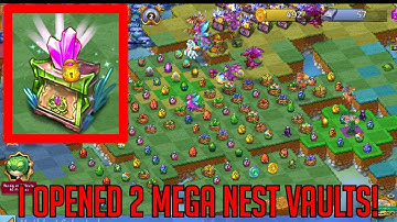 I Opened 2 Mega Nest Vaults | Merge Dragons