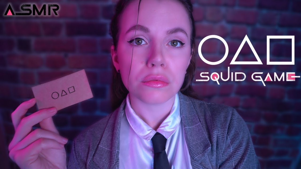 ASMR SQUID GAME Recruiter Plays With You ASMR ROLEPLAY