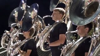 Lake Travis HS Band Sousaphones (tubas) in Action!