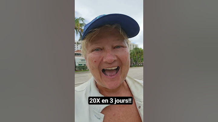20 fois son investissement en 3 jours!!