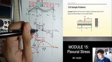 MODULE 15 (part 3) - Flexural Stress in Symmetrical Beams
