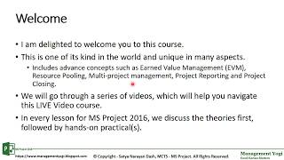 MS PROJECT 2016 LIVE LESSONS - Guaranteed Learning: Video 2 - Course And Credit MS PROJECT 2016 LIVE LESSONS - Guaranteed Learning: Video 2 - Course And Credit