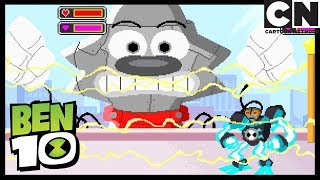 Мультфильм Ben 10 Stuck in a videogame Xingos Back Cartoon Network