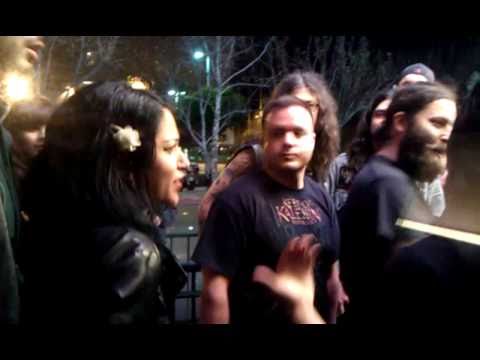 Metal Sanaz films a Fight at Scion Fest in Pomona CA