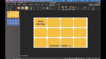 How to create flashcards using Powerpoint - Part 1