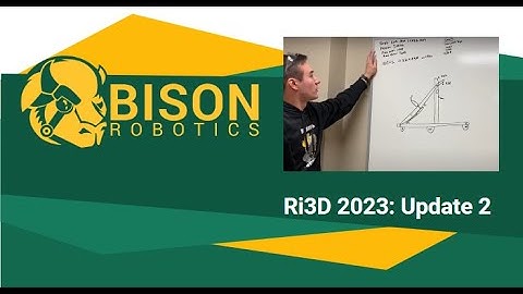 NDSU Ri3D 2023 Update 2 - Final Subsystem Design