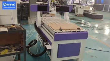 AKM6090C Mini ATC CNC Router Pre-factory Testing for Czech Client - Shine AccTek Machinery China
