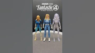 Marvel Legends Fantastic Four First Steps: Invisible Woman Showcase #marvel #fantasticfour #shorts